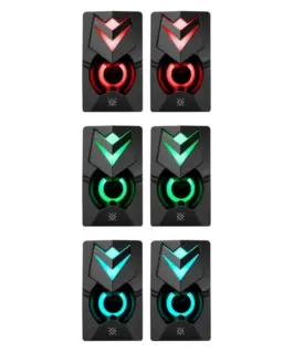 Defender PC speakers J4 2.0 6W LED USB черен