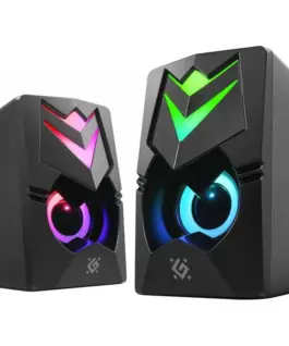 Defender PC speakers J4 2.0 6W LED USB черен