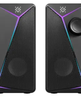 Defender PC SPEAKERS J5 2.0 6W L ED USB черен