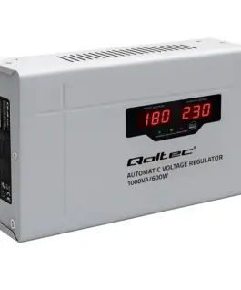 Alternative view of Qoltec Voltage stabilizer AVR 1000VA Toroidal transfo