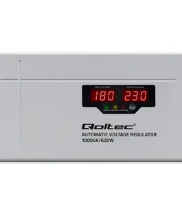 Qoltec Voltage stabilizer AVR 1000VA Toroidal transfo