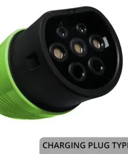 Alternative view of Qoltec EV electric зарядно за кола 2in1 type2 3.5kW 5m