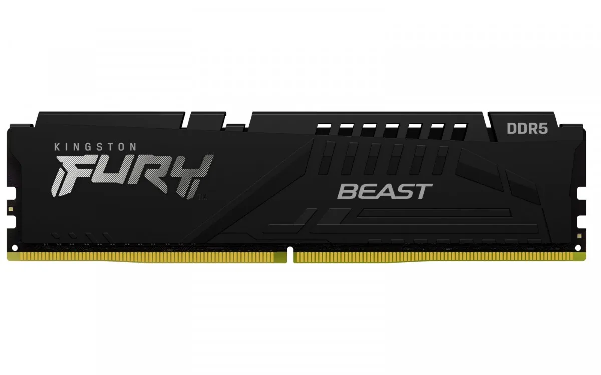 Kingston памет DDR5 Fury Beast 32GB(1*32GB)/6000 CL36 черен