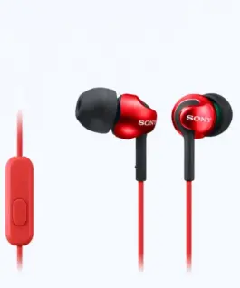 Sony Earphones MDR-EX110AP червен