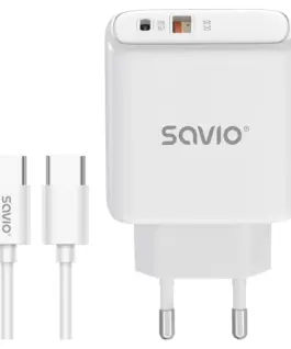 Savio зарядно LA-13 20W +кабел SAVIO
