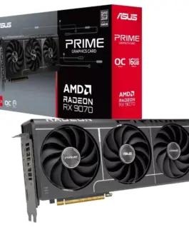 Asus видео карта RX 9070 PRIME EVO OC 16 GB GDDR6 256bit DP/HDMI