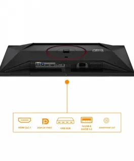 Alternative view of AOC Monitor 26.5 inches Q27G4SDR QD-OLED 360Hz HDMIx2 DP Pivot
