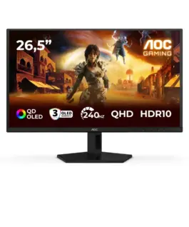 AOC Monitor 26.5 inches Q27G41ZDF QD-OLED 240Hz HDMIx2 DP