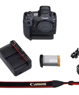 Alternative view of Canon EOS R3 BODY 4895C004