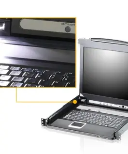ATEN ATEN KONSOLA KVM LCD 17 8 PORT CL5708M