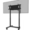 Neomounts FL55-975BL1 MOVE Lift XL TV trolley 75-115 - motorised 160kg 200x200-1200x600 h:119-184