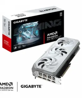Alternative view of Gigabyte видео карта Radeon RX 9070 XT GAMING OC бял 16GB GDDR6 256 BIT