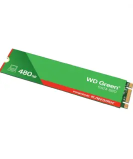 Western Digital SSD drive зелен SSD 480GB SATA M.2 2280 WDS480G3G0B