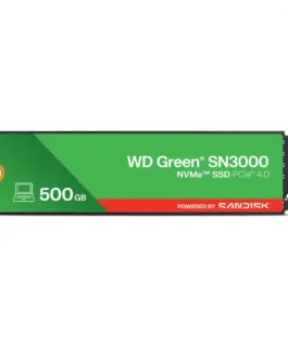 Western Digital SSD зелен 500GB M.2 2280 SN3000 NVMe PCIE4.0