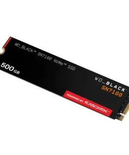 Alternative view of Western Digital SSD черен 500GB SN7100 NVMe 2280 M2