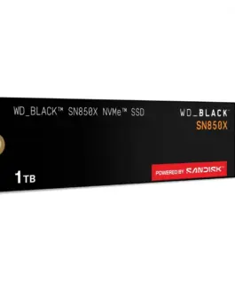 Western Digital SSD drive черен 1TB SN850X NVMe M.2 PCIe Gen4 2280