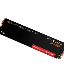 Western Digital SSD drive черен 1TB SN850X NVMe M.2 PCIe Gen4 2280