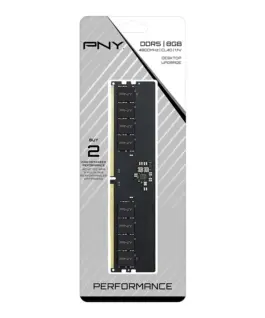 Alternative view of PNY памет 8GB DDR5 4800 DIMM BULK MD8GSD54800-BLK
