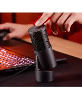 Alternative view of HyperX Microphone HyperX SoloCast 2 черен - AR0A0AA