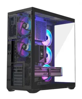 MODECOM кутия за компютър Volcano Space XL ARGB Full Tower 5 fans
