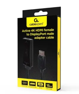 Alternative view of Gembird конвертор HDMI to DP 4K M 30Hz