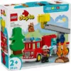 LEGO Blocks DUPLO 10473 Fire Engine with Hose and Firefighter