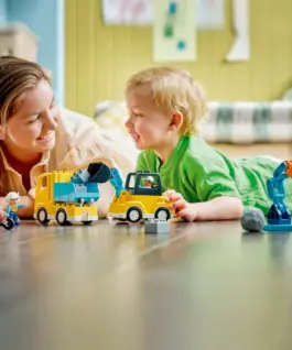 LEGO Blocks DUPLO 10475 3 in 1 Construction Vehicles