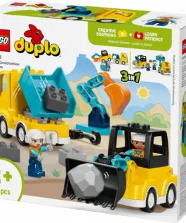 LEGO Blocks DUPLO 10475 3 in 1 Construction Vehicles
