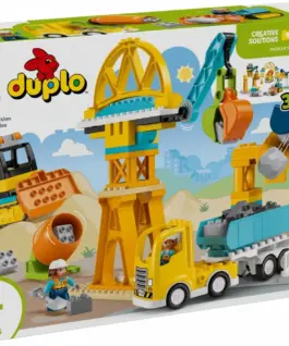 LEGO Blocks DUPLO 10476 3 in 1 Construction Site and Vehicles