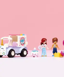 LEGO Blocks Friends 42675 Unicorn Cake Delivery Car