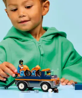 LEGO LEGO City 60491 Motorcycle Transporter
