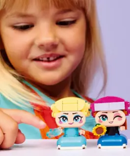 LEGO Blocks Disney 43284 Mini Anna and Elsa