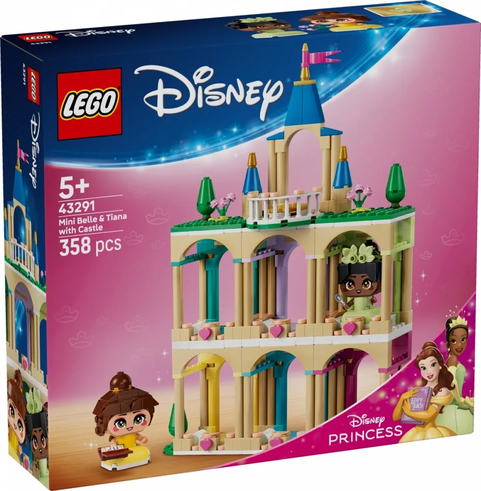 LEGO Blocks Disney 43291 Mini Belle and Tiana with Castle