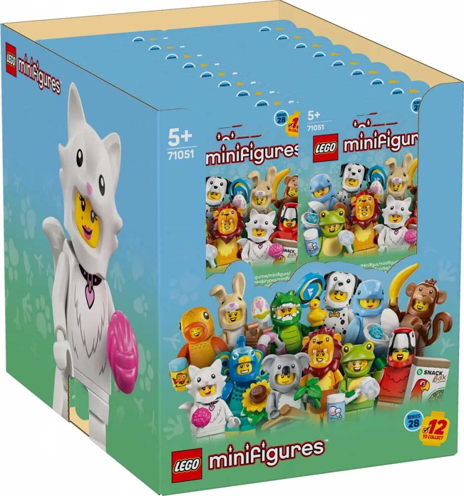 LEGO Blocks Minifigures 71051 Animal series 28 (BOX)