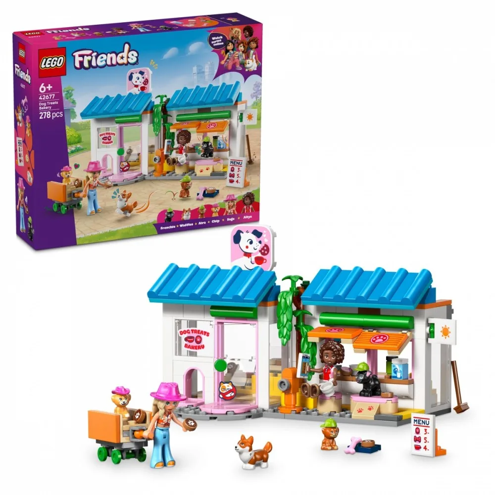 LEGO Blocks Friends 42677 Dog Treats Bakery - Image 2