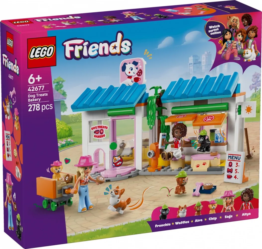 LEGO Blocks Friends 42677 Dog Treats Bakery