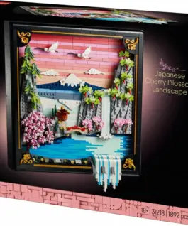 LEGO Blocks ART 31218 Japanese Cherry Blossom Landscape