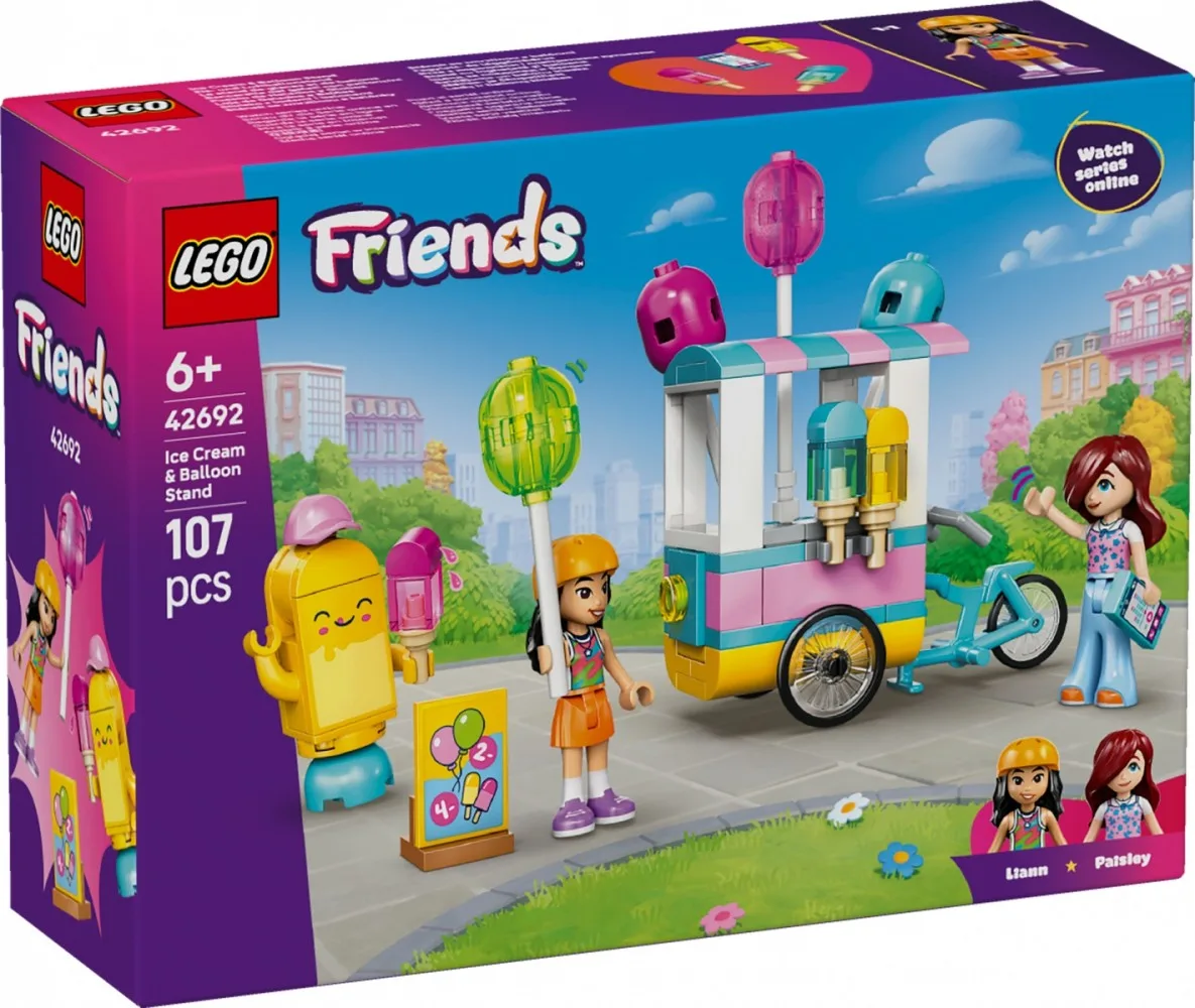 LEGO Blocks Friends 42692 Ice Cream and Balloon Stand