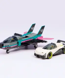 LEGO Blocks City 60489 Jet vs. Car