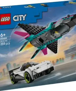 LEGO Blocks City 60489 Jet vs. Car