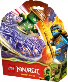 Alternative view of LEGO Blocks Ninjago 71849 Nya vs. Mutation Monster Spinner