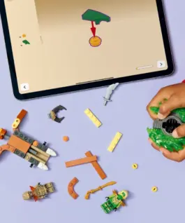 Alternative view of LEGO Blocks Ninjago 71850 Lloyd vs. Earth Monster Spinner