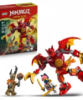 LEGO Blocks Ninjago 71851 Kais Dragon Mech Battle Pack