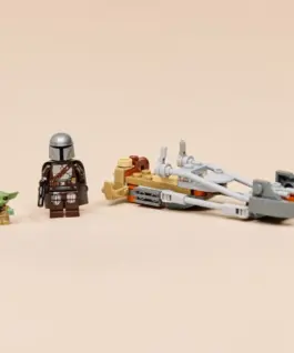 LEGO Blocks Star Wars 75436 The Mandalorian and Grogus Speeder Bike