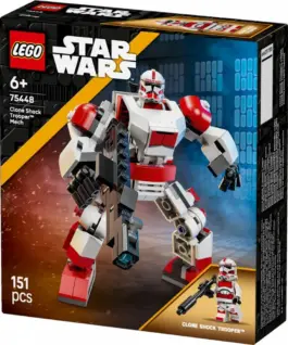 Alternative view of LEGO Blocks Star Wars 75448 Clone Shock Trooper - Mech