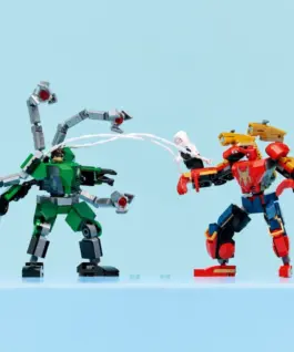 LEGO Blocks Super Heroes 76338 Mech Battle: Spider-Man vs. Doc Ock