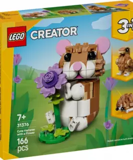 LEGO Blocks Creator 31376 Cute Hamster with a Flower