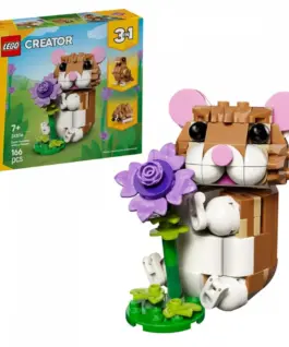 LEGO Blocks Creator 31376 Cute Hamster with a Flower