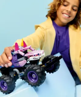 LEGO Blocks Technic 42220 Monster Jam Sparkle Smaash Pull-Back