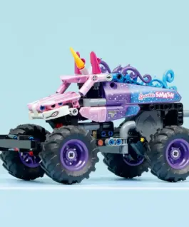 LEGO Blocks Technic 42220 Monster Jam Sparkle Smaash Pull-Back